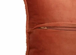 Kussen Soana 45x45cm - bouclé - terracotta- Kussens|Kussens