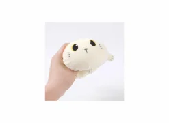 Kussen Squishy Orange Cat Ø13cm - stof - oranje- Kussens|Kinderdecoratie