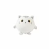 Kussen Squishy White Cat Ø13cm - stof - wit- Kussens|Kinderdecoratie