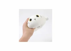 Kussen Squishy White Cat Ø13cm - stof - wit- Kussens|Kinderdecoratie