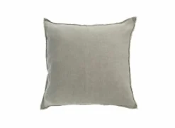 J line Kussen Stonewash 45x45cm - stof - groen- Kussens|Kussens