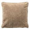 Kussen Teddy 45x45cm - stof - beige- Kussens|Kussens