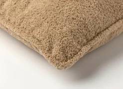 Kussen Teddy 45x45cm - stof - beige- Kussens|Kussens
