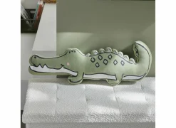 Kussen TODAY Croco 65x25cm - katoen - groen- Kussens|Kussens