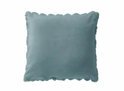 Kussen Viva 45x45cm - gerecycleerd polyester - sterling blue- Kussens|Kussens
