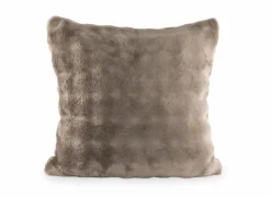 Tiseco Kussen Wave 45x45cm - polyester - taupe- Kussens|Kussens