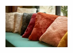 Kussen Zaya 45x45cm - stof - muted clay- Kussens|Kussens