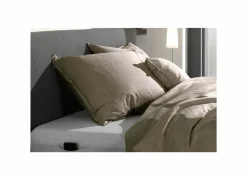 Kussensloop 70x60cm palm taupe- Kussenslopen