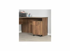 Ladeblok Meradi 41x41x61cm - melamine - oslo walnut met slot- Ladeblokken