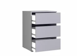 Ladekast Forte 51x40x71cm - decor- grijs- Commode|Commode