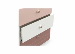 Demeyere Commodes|Ladekast Jade 73x41x82cm - decor - mat roze & mat wit