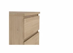 Ladekast Naia 41x50x111cm - melamine - jackson hickory- Commode|Commode