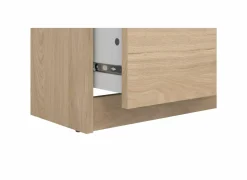 Ladekast Naia 41x50x111cm - melamine - jackson hickory- Commode|Commode