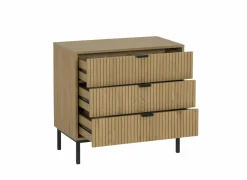 Ladekast Nevado 72x40x69cm - melamine - wilde eik- Commode|Commodes