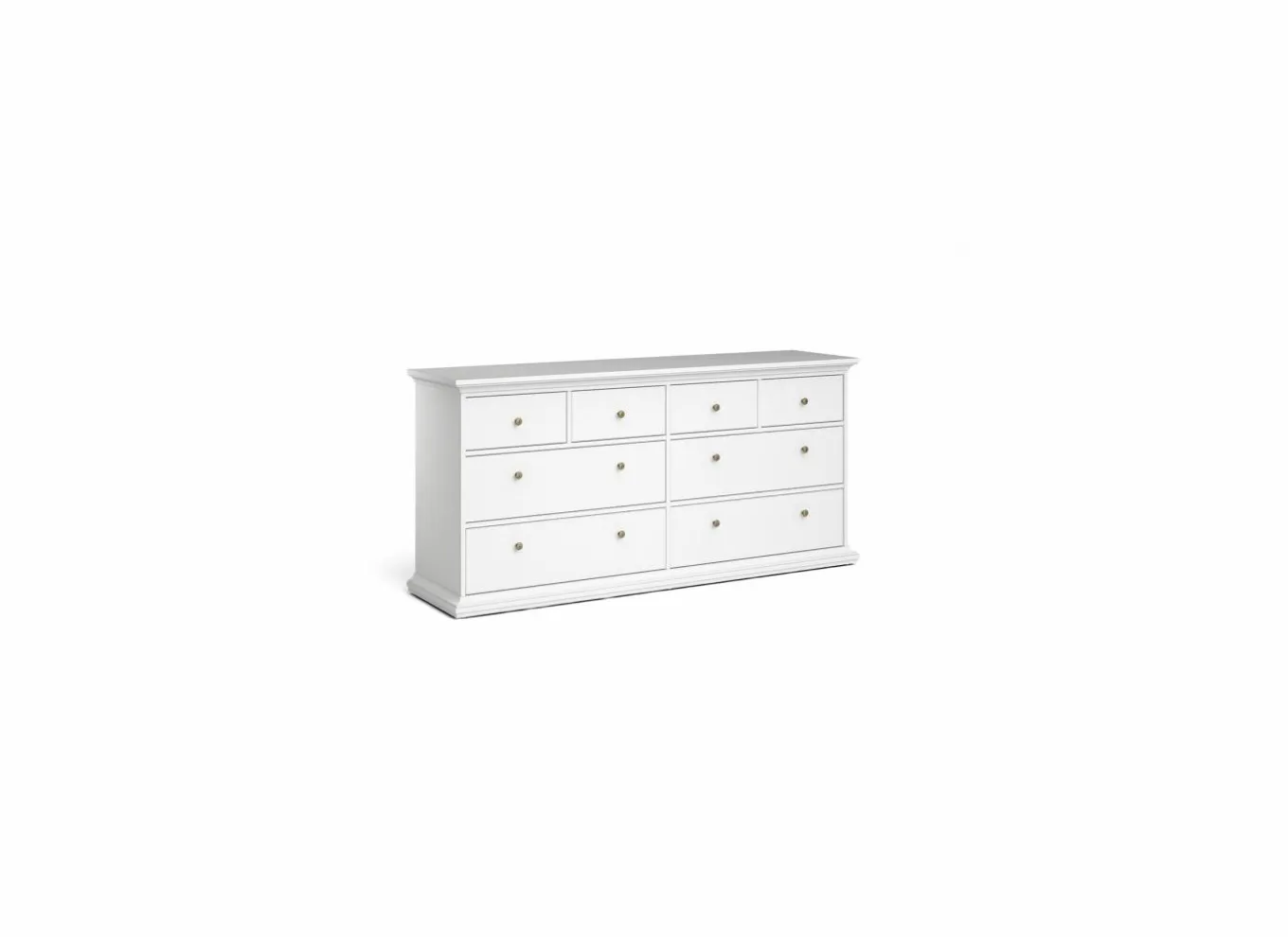 Commode|Commode|Ladekast Paris 183x49x87cm - decor - wit