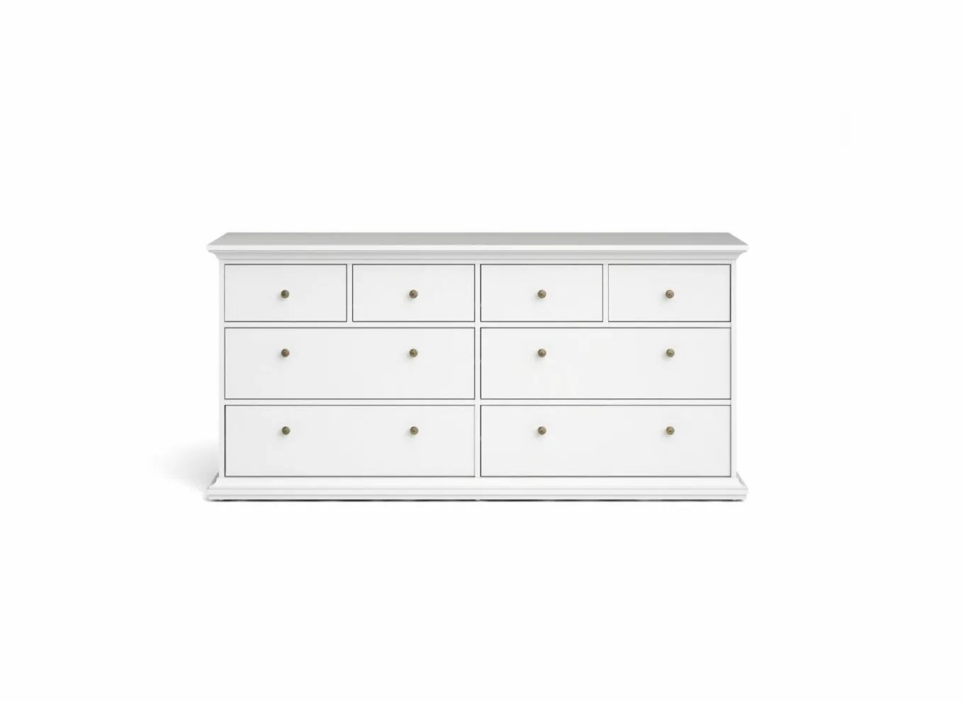 Commode|Commode|Ladekast Paris 183x49x87cm - decor - wit