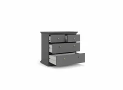 Commode|Commode|Ladekast Paris 97x49x87cm  - decor - mat grijs