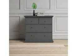 Commode|Commode|Ladekast Paris 97x49x87cm  - decor - mat grijs