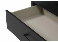 Ladekast Rosie 110x46x76cm - melamine - nox zwart- Commode|Commode