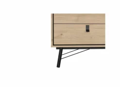 Commode|Commode|Ladekast Ry 151x41x95cm - decor - bruin/zwart