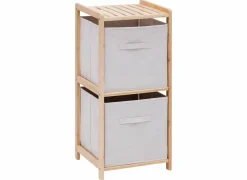 Bijzetkasten|Bijzetkasten|Ladekast Tidy 35x33xH77,5cm - bamboe - naturel