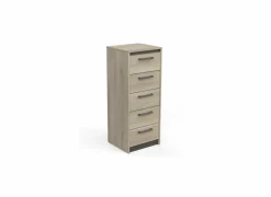 Ladekast Watson 43x40x107cm - decor - kronberg eik & waterford eik- Commode|Commode