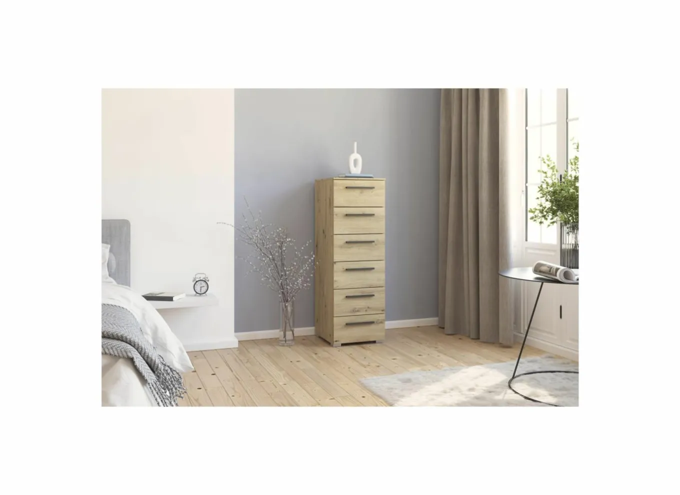 Commode|Commode|Ladekast 40x119x42cm - decor - artisanale eik