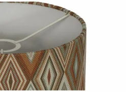 Lampenkappen|Lampenkap Ø25cm - stof - oranje