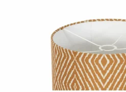 Lampenkappen|Lampenkap Ø35x30cm - stof - oranje