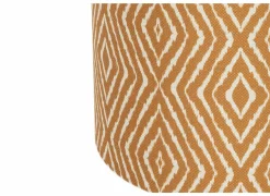 Lampenkappen|Lampenkap Ø35x30cm - stof - oranje