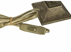 Lampenvoeten|Lampenvoet E27 - metaal - goud