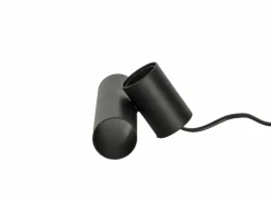 Lampenvoeten|Lampenvoet E27 - metaal - zwart