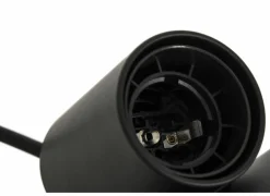 Lampenvoeten|Lampenvoet E27 - metaal - zwart