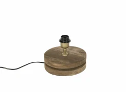 Lampenvoet E27 Ø20cm - hout - naturel- Lampenvoeten