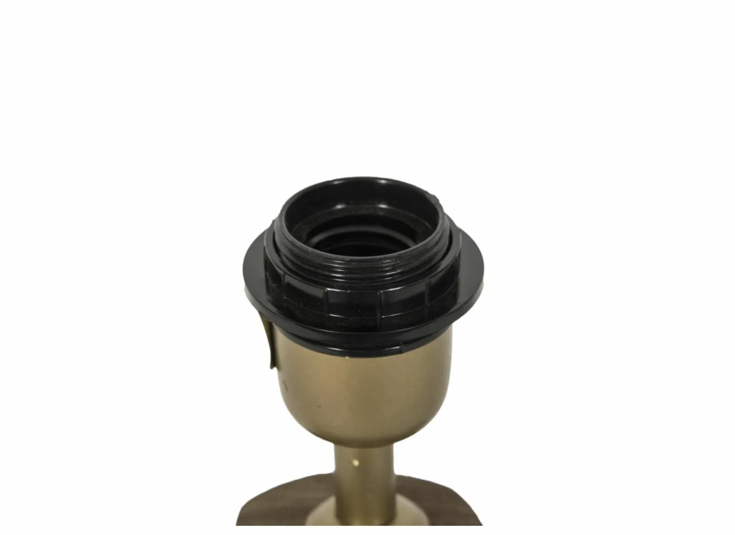 Lampenvoet E27 H30cm - hout - naturel- Lampenvoeten