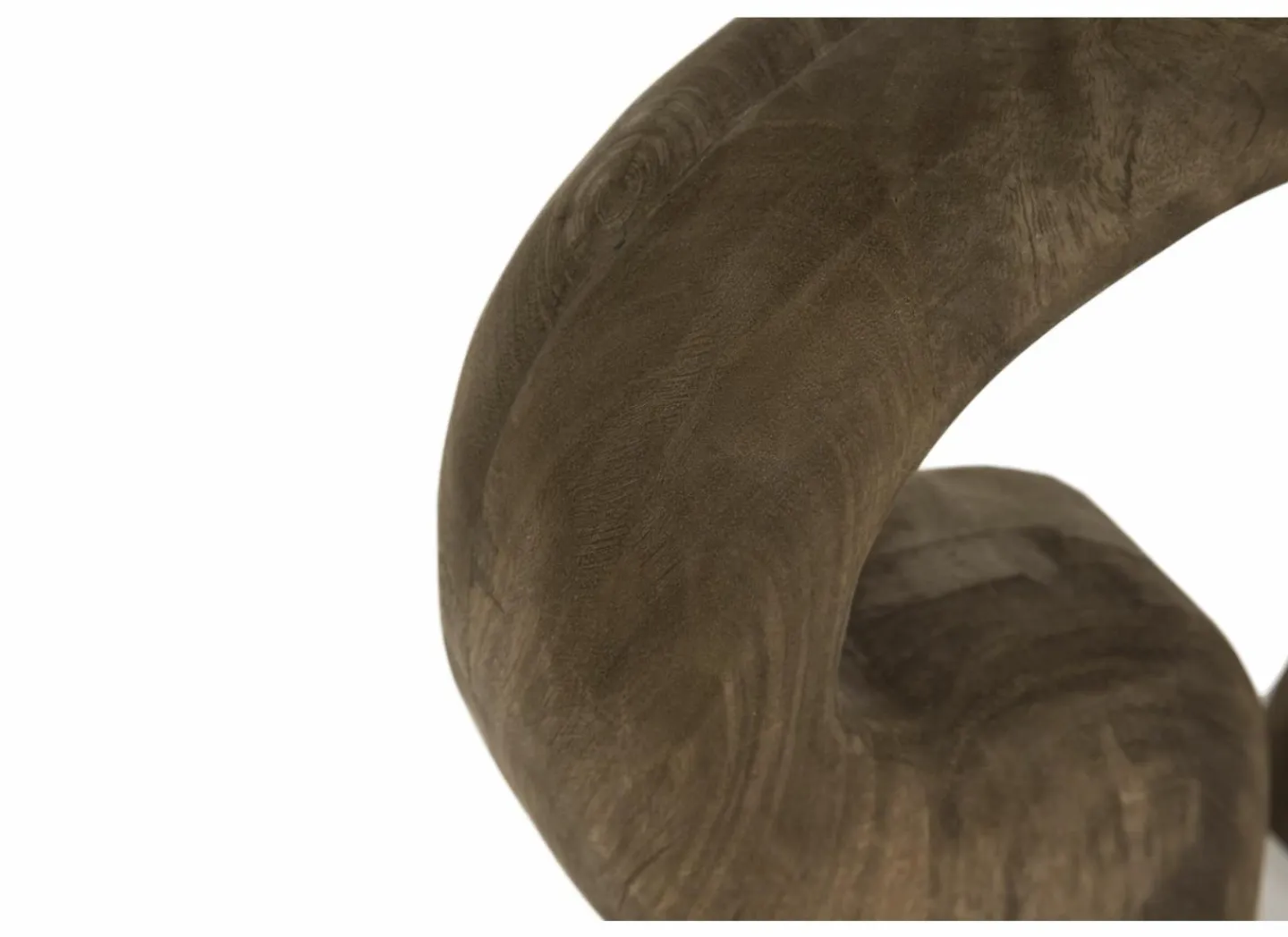 Lampenvoet E27 H30cm - hout - naturel- Lampenvoeten