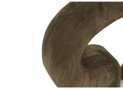 Lampenvoeten|Lampenvoet E27 H35cm - hout - naturel