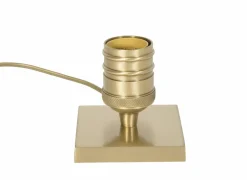 Lampenvoeten|Lampenvoet E27 10x10cm - metaal - goud