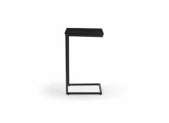 Laptoptafels|Bijzettafels|Laptoptafel Feline 40x33cm - mango massief - zwart