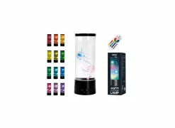 LED lamp Jellyfish met afstandsbediening H30cm - kunststof & glas - multicolor- Kinderdecoratie|Tafellampen