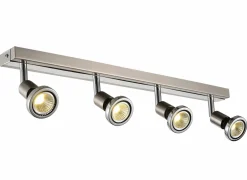 Opbouwspots|Opbouwspots|LED spot met 4 spots 5W GU10 chroom