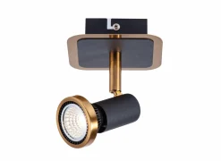 LED spot zwart brons 5W GU10- Wandspots|Opbouwspots