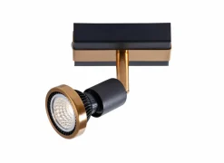LED spot zwart brons 5W GU10- Wandspots|Opbouwspots