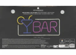 Ledlamp Neon Bar 42x22cm - kunststof - multicolor- Decoratieve Accessoires|Ledlampen