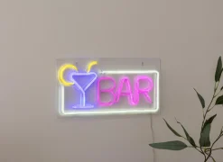 Ledlamp Neon Bar 42x22cm - kunststof - multicolor- Decoratieve Accessoires|Ledlampen