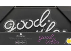 Ledlamp Neon Good Vibes 40,5x20cm - kunststof - roze- Decoratieve Accessoires|Ledlampen