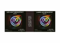 Kinderdecoratie|Ledlampen|Ledlamp Neon Happy Face 15x15cm - kunststof - multicolor