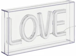 Ledlamp Neon Love 23x12,5cm - kunststof - roze- Decoratieve Accessoires|Ledlampen