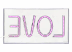 Ledlamp Neon Love 23x12,5cm - kunststof - roze- Decoratieve Accessoires|Ledlampen