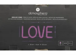 Ledlamp Neon Love 23x12,5cm - kunststof - roze- Decoratieve Accessoires|Ledlampen